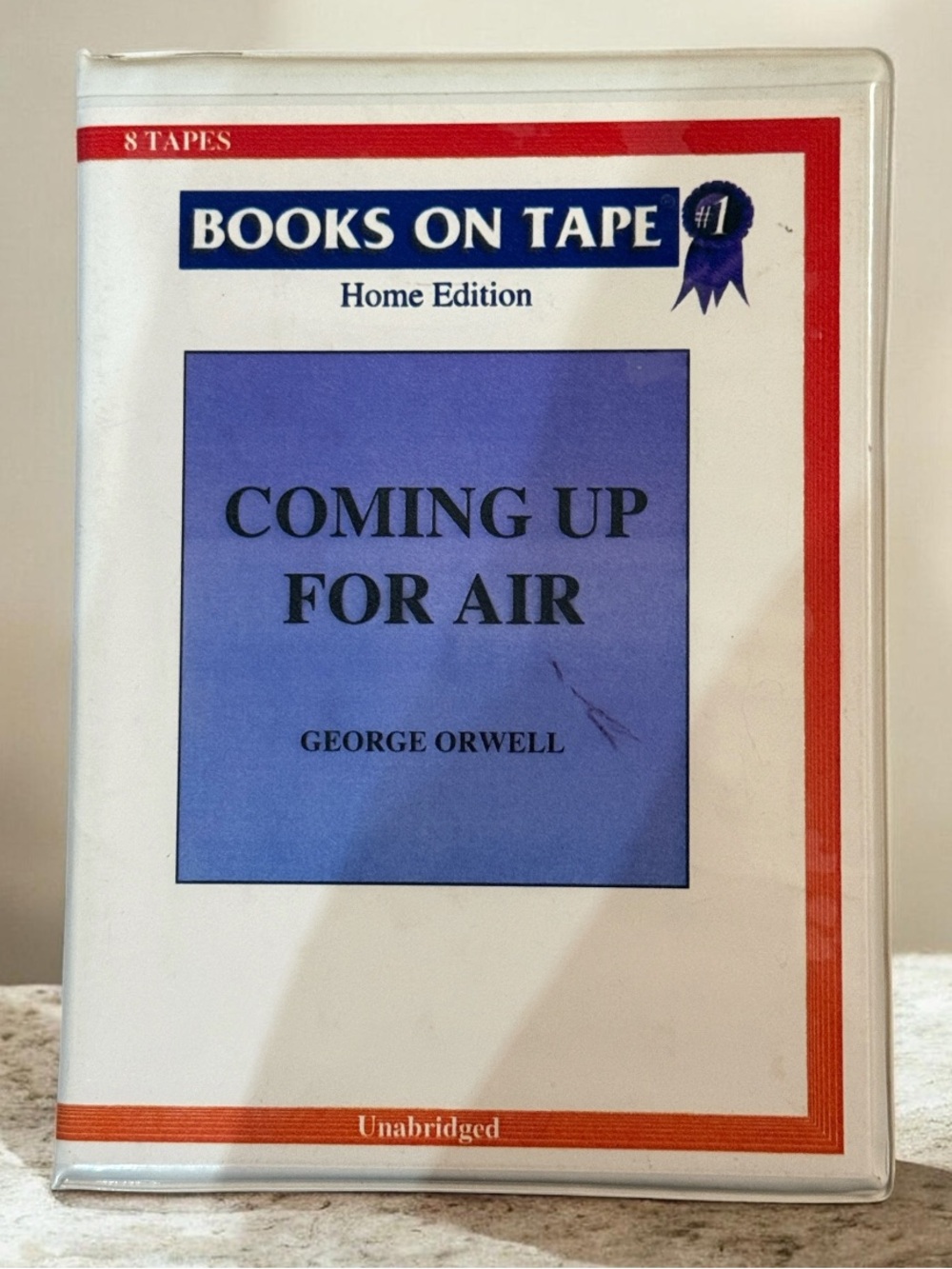 'Coming Up for Air' by George Orwell an Unabridged Audiobook on Cassette!